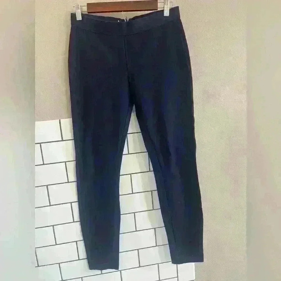 J.Crew - Navy blue skinny stretch pencil pant legging Women’s size 8R - Picture 1 of 6